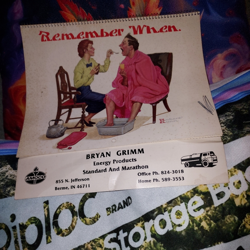 ☆Vintage 1987 Calendar☆